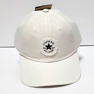 Converse Cream/Off White Logo Hat